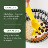 HalalEveryDay Black Seed Oil 227g label close-up