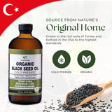 HalalEveryDay Black Seed Oil 454g with a spoon