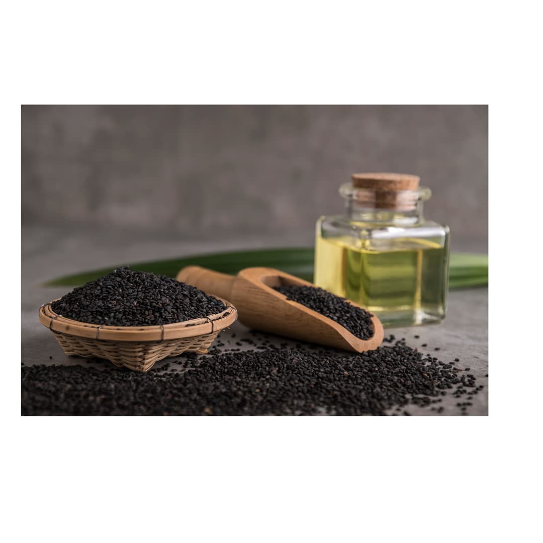Halaleveryday black seed oil bottle side view
