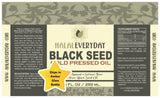 HalalEveryDay Black Seed Oil bottle with label details