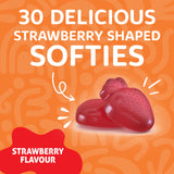 Haliborange Multivitamin Softies Strawberry close-up of softies