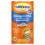 Haliborange Omega-3 Fruit Bursts for Kids packaging front view