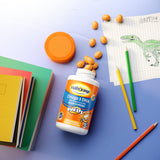 Haliborange Omega-3 Fruit Bursts nutritional information on packaging