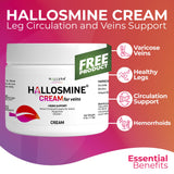 Hallosmine Cream with aloe vera and menthol