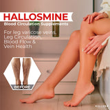 Hallusa Natural Diosmin Circulation 300mg capsules in a health setting