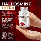 Hallusa Natural Diosmin & Hesperidin Capsules in lifestyle setting