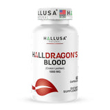 Hallusa Natural Dragon’s Blood 1000mg Capsules front view