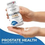 Hallusa Natural Saw Palmetto 810mg supplement with ingredients list