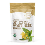 Halo Naturals Organic St. John's Wort close-up of herb