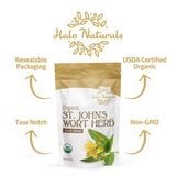 Halo Naturals Organic St. John's Wort origin details