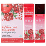 HAMCHOROK Collagen Jelly packet front view with pomegranate design