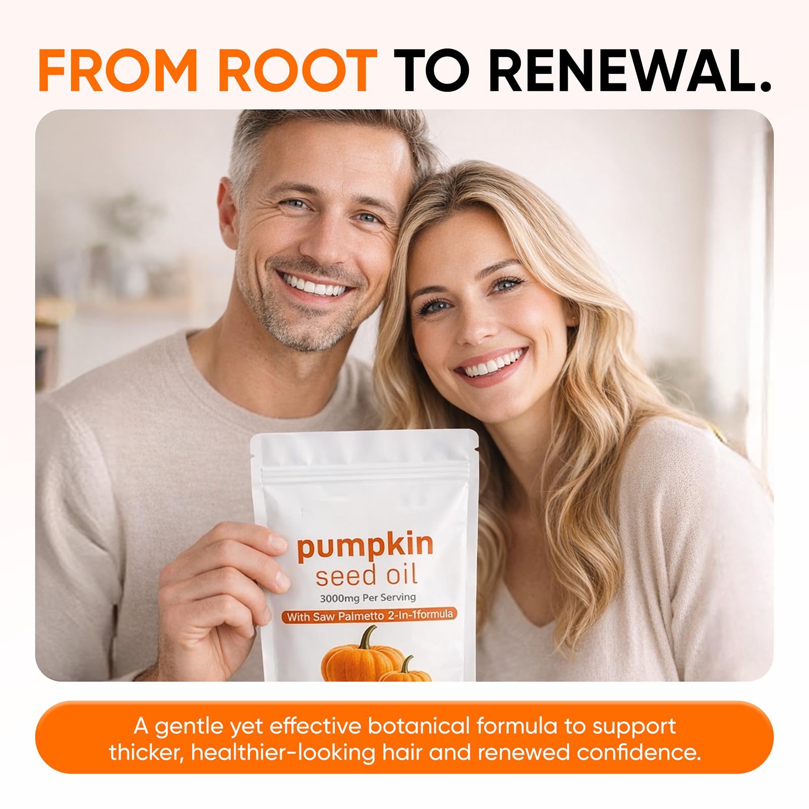 hanachi Pumpkin Seed Oil Capsules with Saw Palmetto packaging