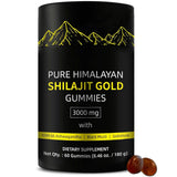 hanachi Pure Himalayan Shilajit Gold Gummy front view