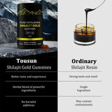hanachi Pure Himalayan Shilajit Gold Gummy individual wrap
