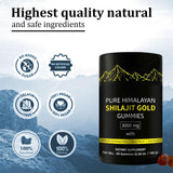 hanachi Pure Himalayan Shilajit Gold Gummy ingredients list