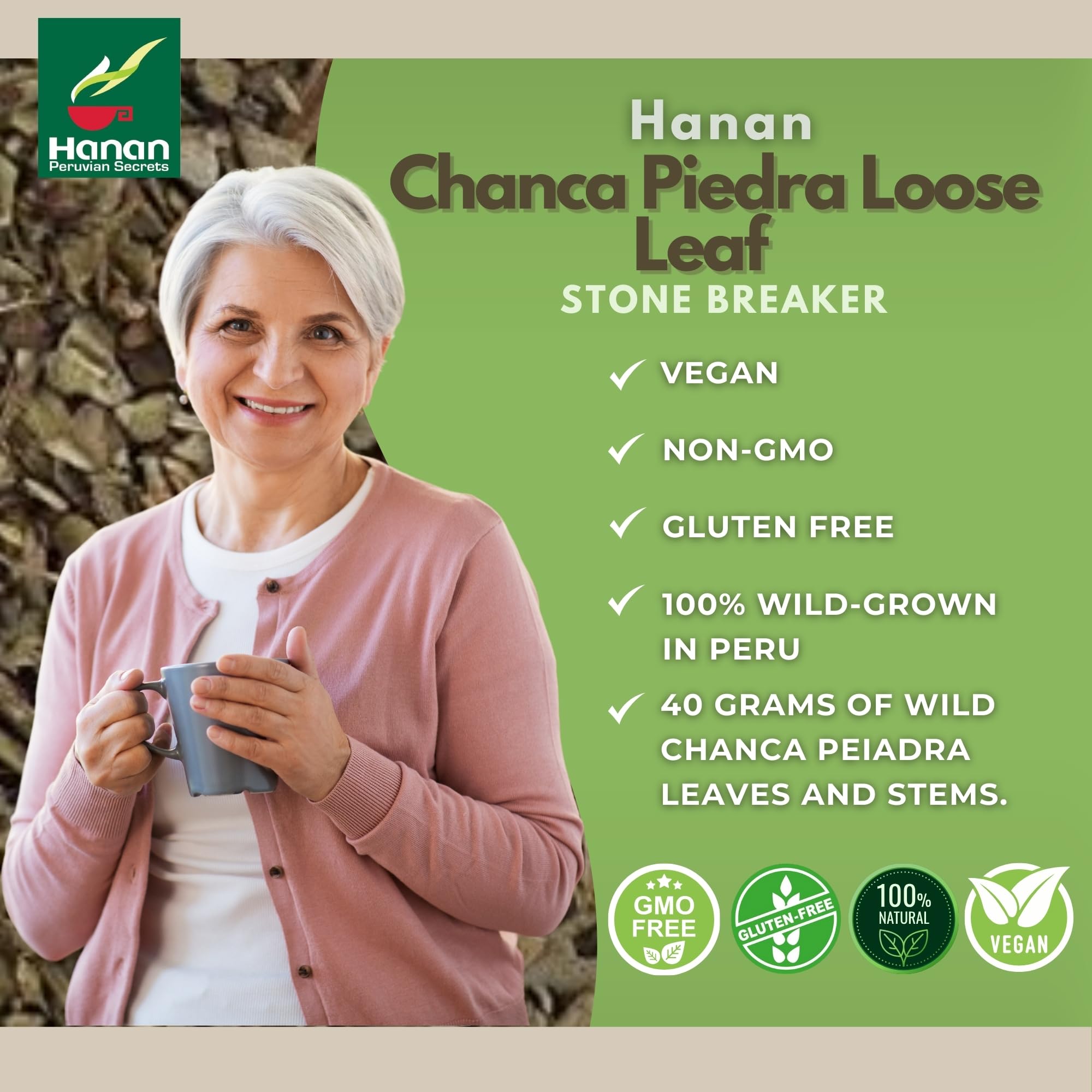 Hanan Chanca Piedra Herbal Tea preparation process