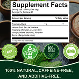 Hanan Nerviosan Calming Herbal Blend brewed tea in a cup