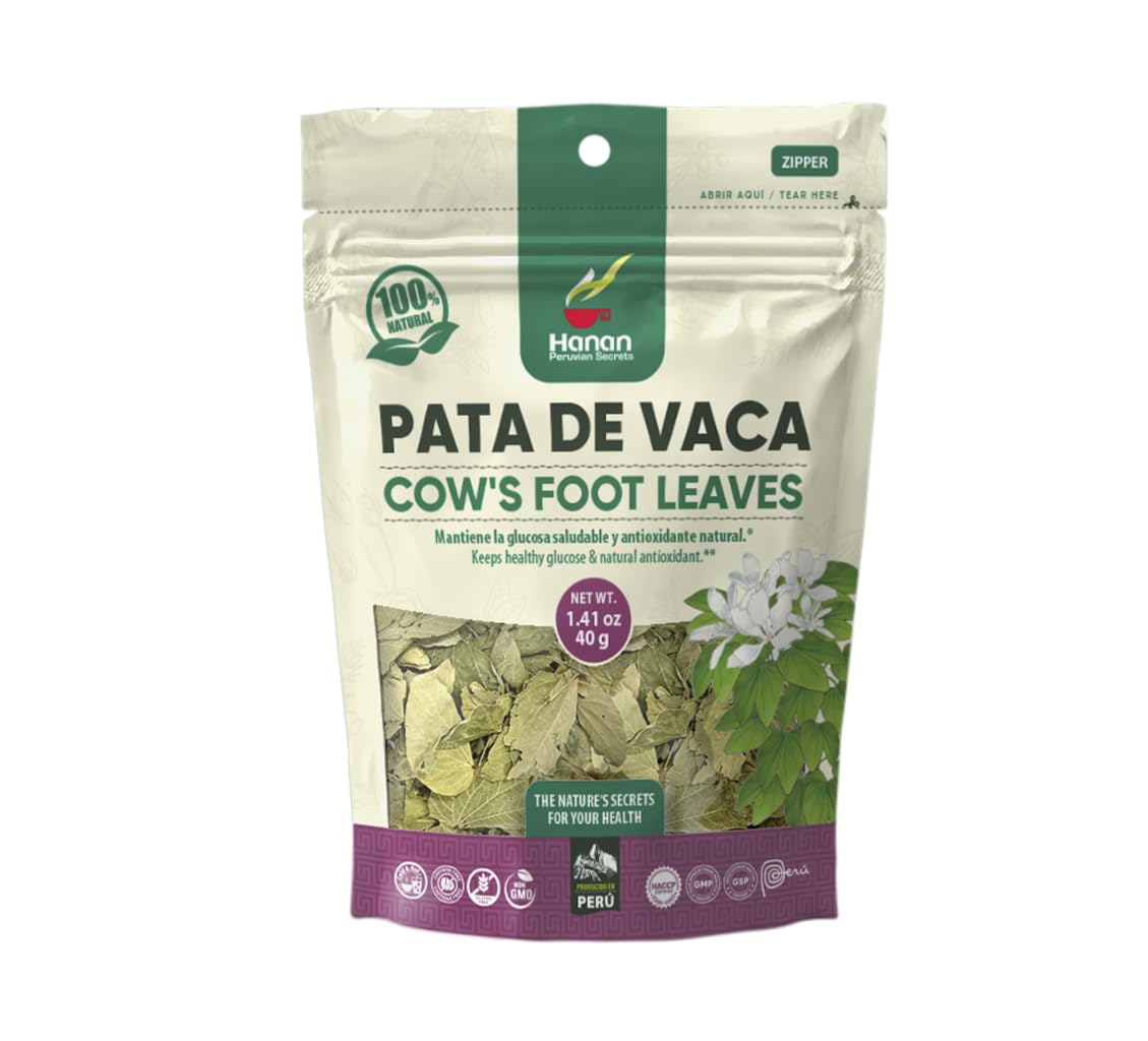 HANAN PERUVIAN SECRETS Pata De Vaca Herbal Tea loose leaf tea leaves