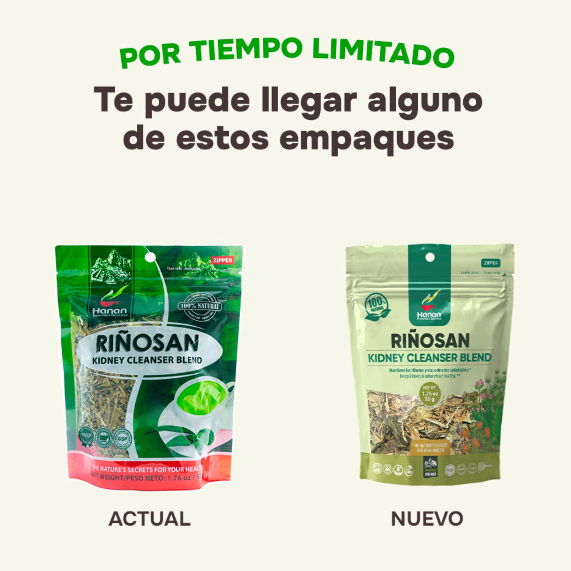 Hanan Riñosan Kidney Cleanse Herbal Tea Bags loose leaf tea