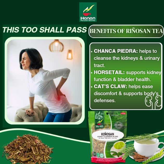 Hanan Riñosan Kidney Cleanse Herbal Tea Bags with Horsetail