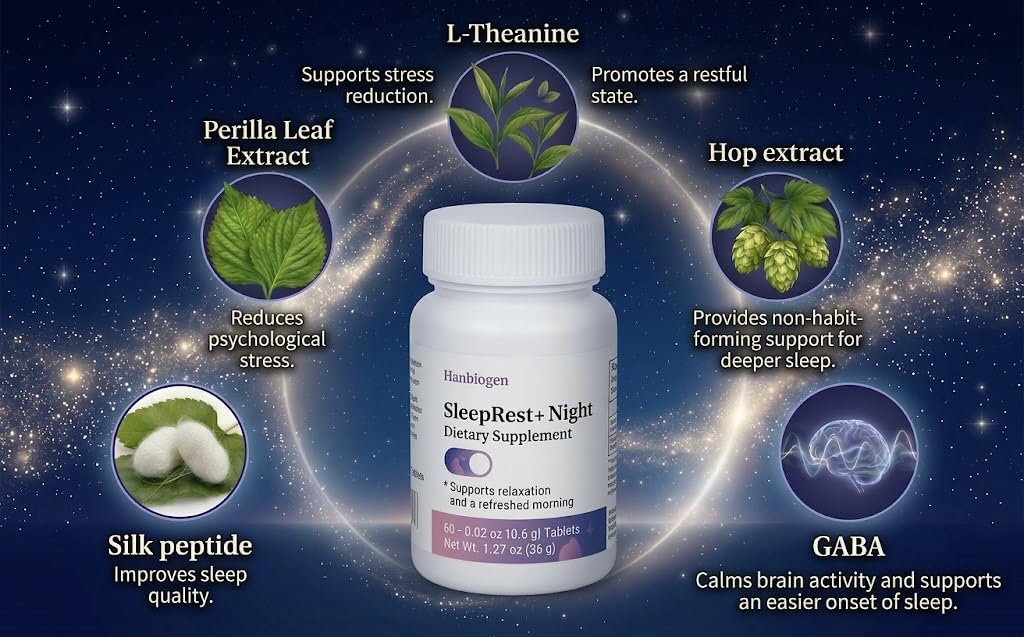 Hanbiogen SleepRest+ Night expiry date information