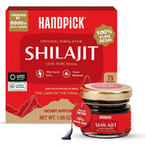 HANDPICK Himalayan Shilajit Resin 30g container front view