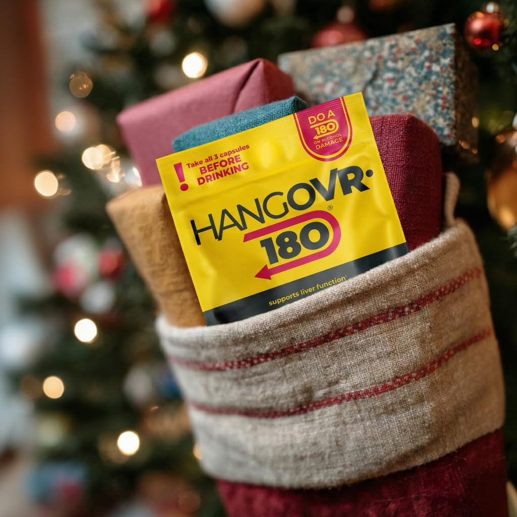 HANGOVR-180 Tri-Power Defense Capsules with other supplements