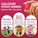 Haohan Calcium Citrate Gummies ingredients list