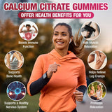 Haohan Calcium Citrate Gummies sugar-free label