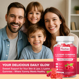 Haohan L-Lysine Gummies 1200mg packaging with ingredients list