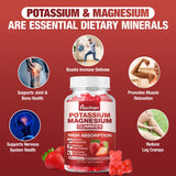 Haohan Magnesium Gummies ingredients list on packaging