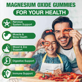 Haohan Magnesium Gummies nutritional information label