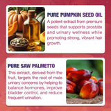Haohan Saw Palmetto Gummies close-up of raspberry flavour