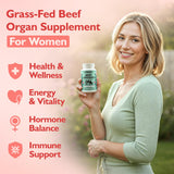 Happee Beef Organ Capsules bottle with label