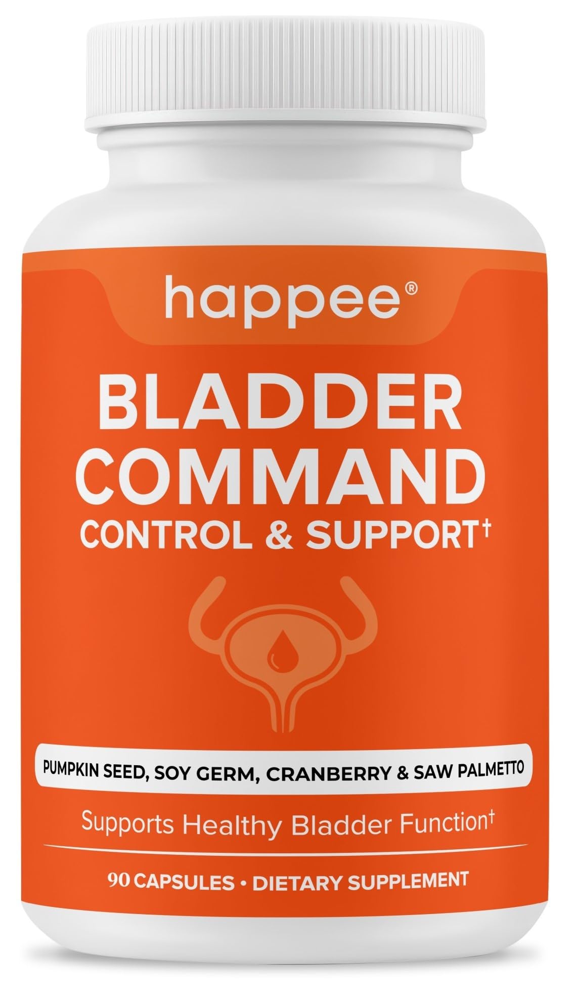 Happee Bladder Command Supplement 100g front view