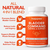 Happee Bladder Command Supplement 100g side view