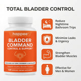 Happee Bladder Command Supplement 60 capsules side view