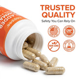Happee Bladder Command Supplement with a measuring spoon