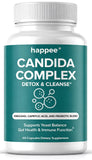 Happee Candida Complex Supplement 60 capsules front view