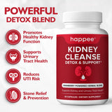 Happee Kidney Health Supplement bottle back view