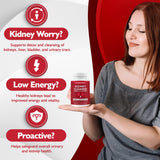 Happee Kidney Health Supplement capsules close-up