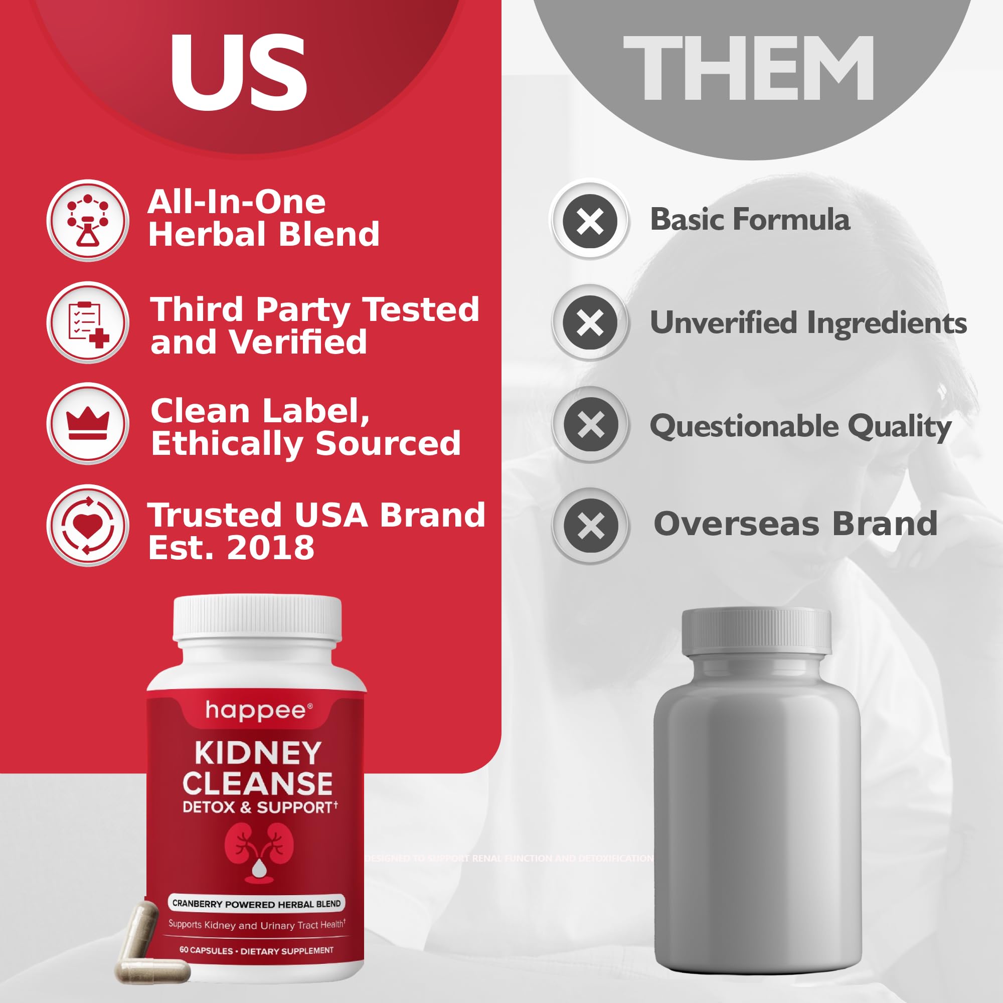 Happee Kidney Health Supplement lifestyle scene