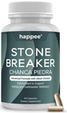 Happee Stone Breaker Chanca Piedra capsules front view