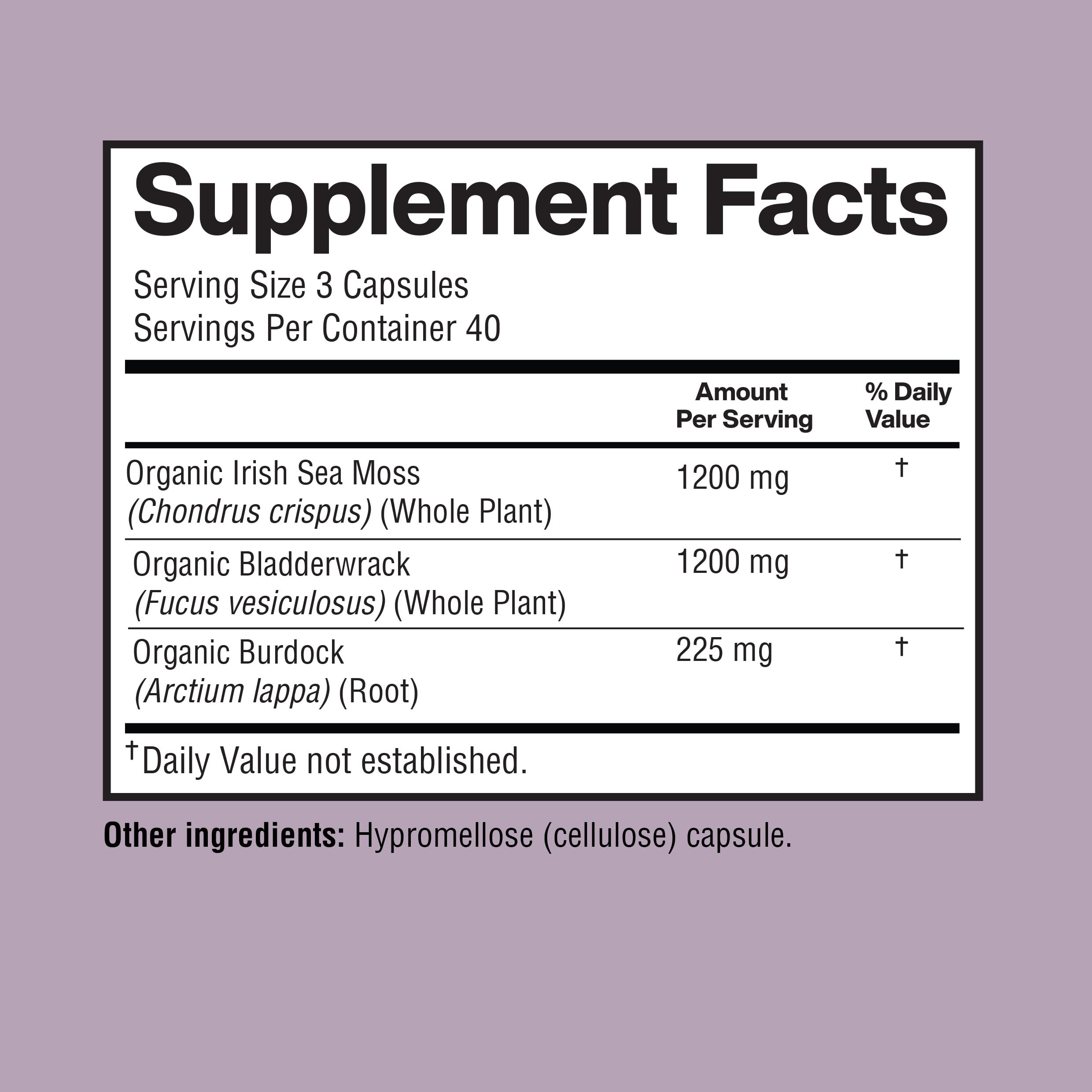 Happi Mi Nutrition Blended Vitamin & Mineral Supplement packaging