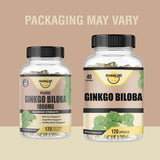 Happi Mi Nutrition Ginkgo Biloba bottle side view