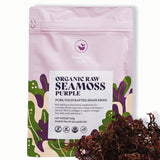 HAPPY FOX Organic Purple Sea Moss 100g front view