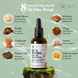 HAPPY FOX Organic Superfoods Liquid Drops packaging