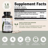 HAPPY FOX Sea Moss Collagen Supplement 91g packaging