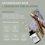 HAPPY FOX Sea Moss Collagen Supplement 91g side view