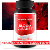 Happy Health Pro Health Charm Blood Cleanse Capsules on a kitchen counter